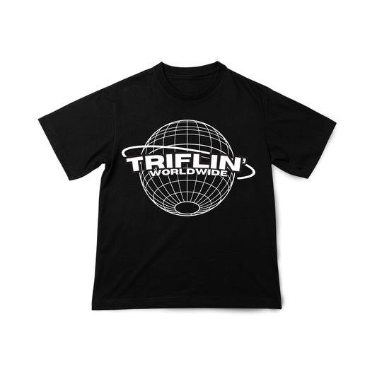 Triflin' Worldwide Logo Tee